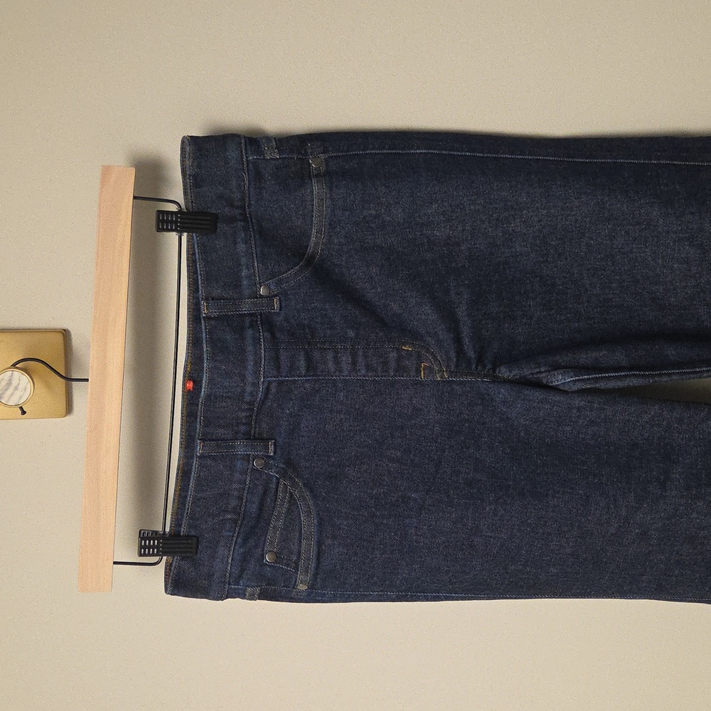 SPANXshape EveryWear Kick Flare Jeans, Women's Large Tall, "Raw Indigo" - Picture 3 of 8